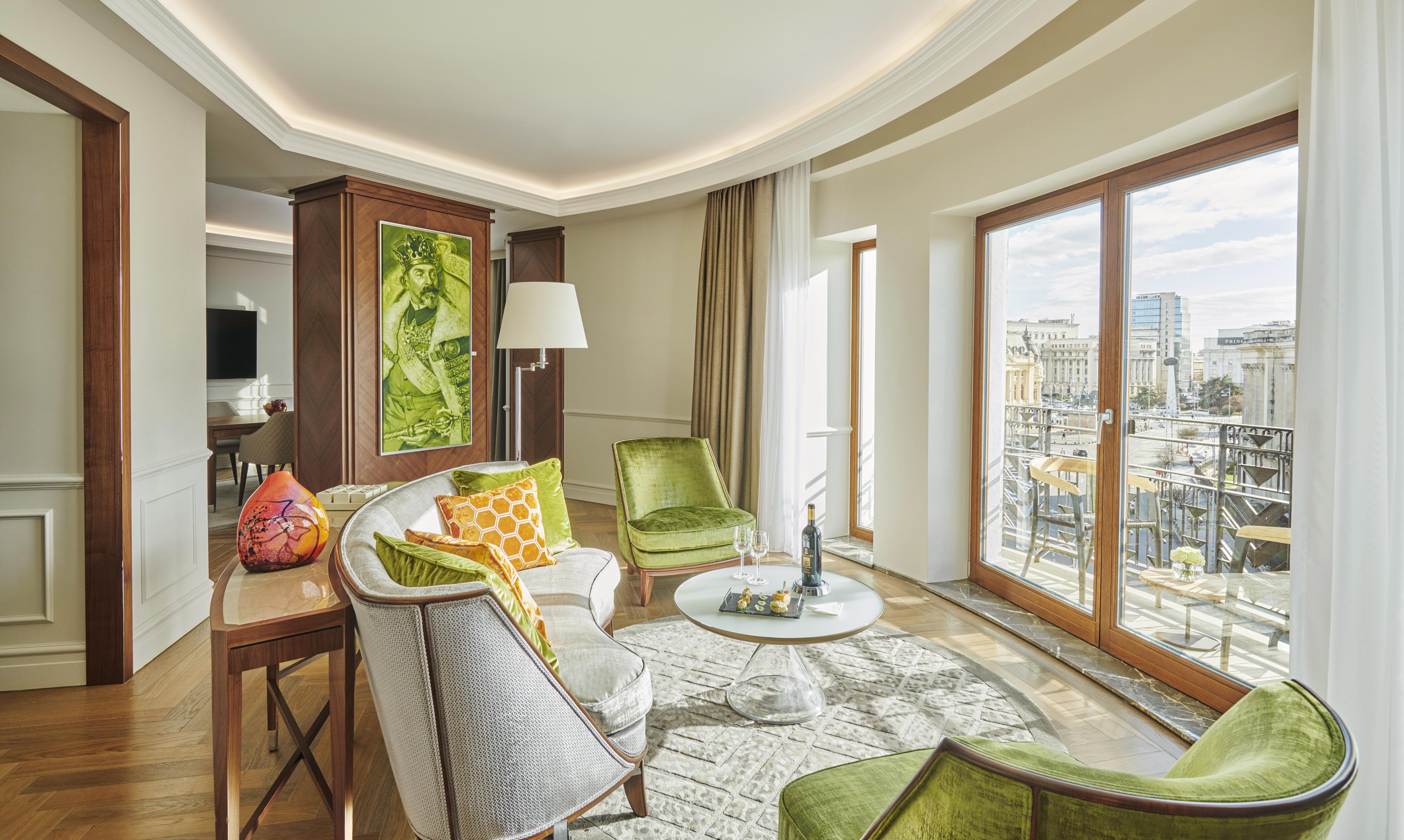 Intercontinental Athenee Palace Bucharest, An Ihg Hotel Luaran gambar A suite at the hotel